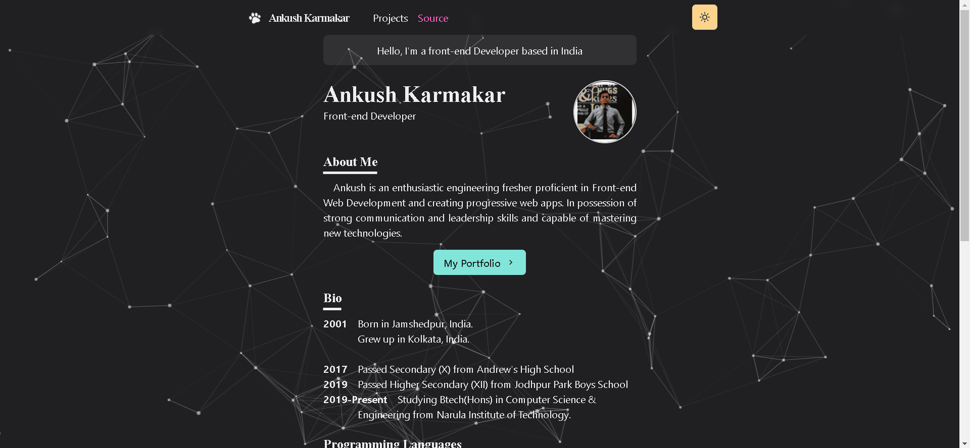 Portfolio Website